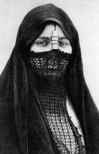 Ritratto di una donna egiziana, c1920 da Unbekannt