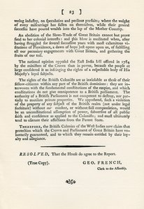 Una rimostranza sul commercio degli schiavi, 1789 1965 da Unbekannt