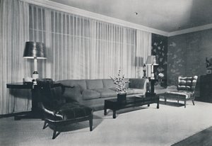 Una stanza arredata da Lord & Taylor di New York, 1942 da Unbekannt