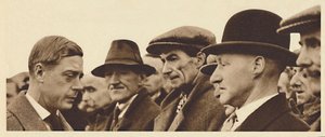 Una conversazione con Ex-Servizi Uomini, Galles del Sud, 1936 1937 da Unbekannt