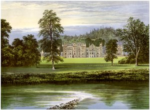 Abbotsford, Roxburghshire, Scozia, casa della famiglia Scott, c1880 da Unbekannt