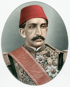 Abdul Hamid II 1842-1918, ultimo Sultano della Turchia, c1880 da Unbekannt