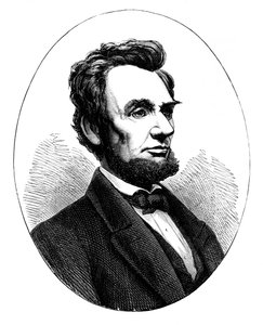 Abraham Lincoln 1809-1865, presidente degli Stati Uniti