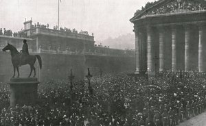 Ascesa al trono di Re Giorgio V da Unbekannt