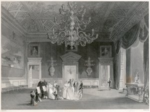Accessione della Regina Vittoria, Palazzo di St James, Londra da Unbekannt