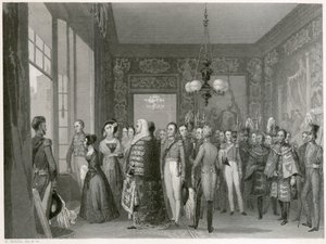 Ascesa della Regina Vittoria, Palazzo di St James, Westminster, Londra, 1837 da Unbekannt