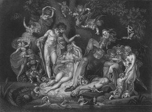 Atto IV Scena i da Sogno di una notte di mezza estate, XIX secolo