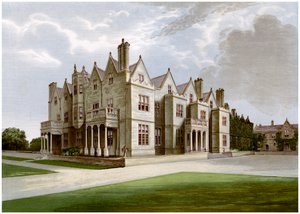Acton Reynald Hall, Shropshire, casa del baronetto Corbet da Unbekannt