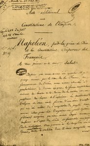 Atto aggiuntivo alle costituzioni dell