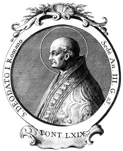 Adeodato I, Papa della Chiesa Cattolica