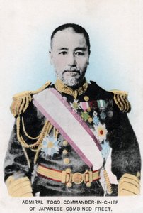 Ammiraglio Togo, comandante in capo della flotta combinata giapponese, c1903-1905 da Unbekannt