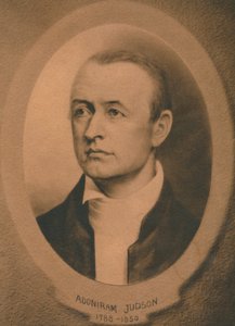 Adoniram Judson, Jr. 1788-1850, missionario congregazionalista e poi battista americano, c. 1910