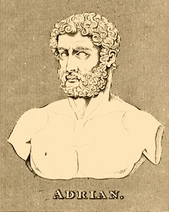 Adriano, 76-138 d.C., 1830 da Unbekannt