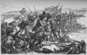 Avanzata degli Highlanders all