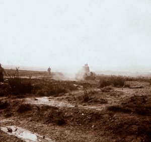 Avanzando con i carri armati, c1914-c1918