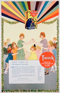Pubblicità per Twink dye da Unbekannt