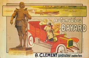 Pubblicità per le auto Clement-Bayard, c1905