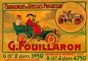 Pubblicità per auto Fouillaron