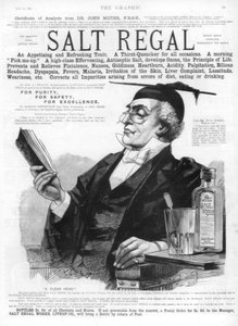 Pubblicità per il tonico Salt Regal, 1890