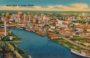 Veduta aerea di Tampa, Florida da Unbekannt