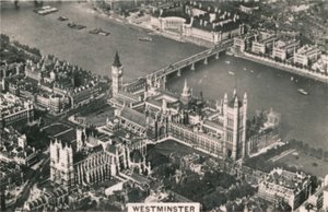 Veduta aerea di Westminster, 1939