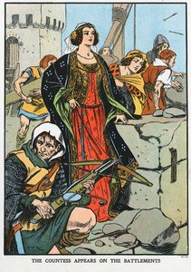 Agnes, contessa di Dunbar 1312-1369, conosciuta come Black Agnes, 1338 inizio XX secolo da Unbekannt