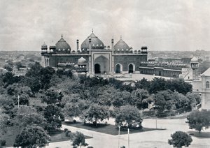 Agra. La Jumma Musjid, c. 1910