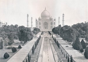Agra. Il Taj Mahal, c1920 da Unbekannt
