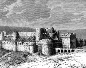 Castello di Al Karak, XIX secolo