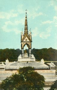 Albert Memorial, Londra, c1910 da Unbekannt