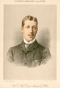 Albert Victor, Duca di Clarence, 1885 da Unbekannt