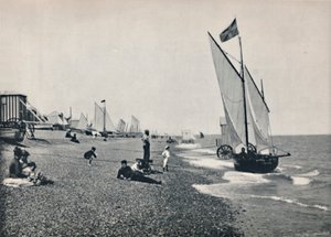 Aldeburgh - La spiaggia, 1895 da Unbekannt