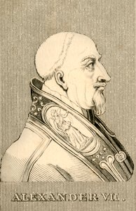 Alessandro VII, 1599-1667 da Unbekannt