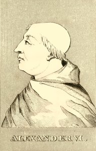 Alessandro VI, 1431-1503, 1830 da Unbekannt