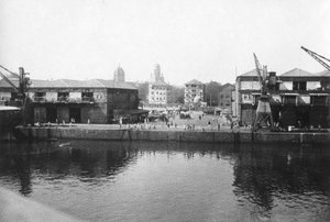 Molo Alexandra, Bombay, India, 1917 da Unbekannt