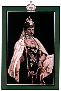 Alexandra di Danimarca 1844-1925, Regina Consorte di Re Edoardo VII, 1902-1903 da Unbekannt