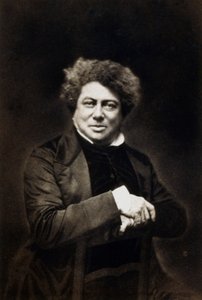 Alexandre Dumas il Vecchio, romanziere e drammaturgo francese, c1840-1860 da Unbekannt