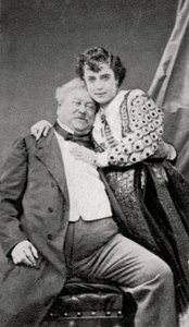 Alexandre Dumas, il Vecchio, romanziere e drammaturgo francese, c1865 da Unbekannt