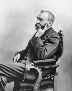 Alfred Berhard Nobel, c1880s da Unbekannt