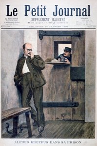Alfred Dreyfus in prigione, 1895 da Unbekannt