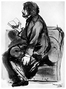 Alfred, Lord Tennyson, poeta britannico, 1855 1956 da Unbekannt