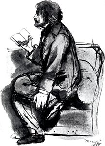 Alfred Tennyson, primo barone Tennyson, poeta inglese