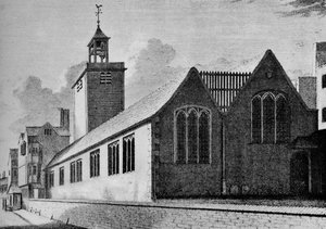 Chiesa di All Hallows, London Wall, Città di Londra da Unbekannt