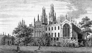 All Souls College, Università di Oxford da Unbekannt