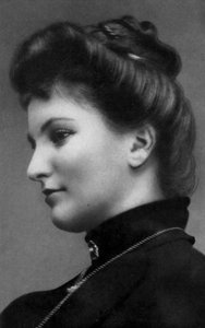 Alma Schindler, socialite e compositrice austriaca, c1900 da Unbekannt