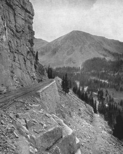 Passo alpino, Colorado, USA