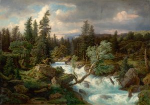 Torrente alpino da Unbekannt