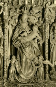 Altare, chiesa parrocchiale di Hallstatt, Hallstatt, Alta Austria, c1935