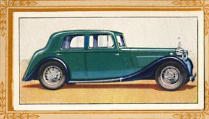 Alvis Silver Eagle Saloon, c1936 da Unbekannt