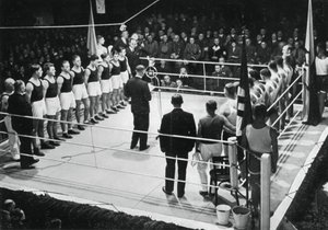 Competizione di boxe amatoriale tra Germania e Polonia, 1936 da Unbekannt